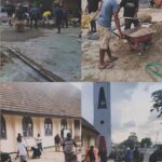 Sambut Kunjungan Kanonik Uskup Mgr. Seno Ngutra, Umat Paroki Sifnana Gelar Kerja Bakti Massal dipimpin Finsen Fenanlampir