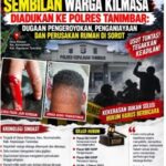 *JUDUL: 9 WARGA KILMASA DIADUKAN KE POLRES TANIMBAR. IBU DIDUGA DIGIGIT SAAT TERIAK, RUMAH DIRUSAK, KORBAN MEMAR DI BELAKANG KEPALA*